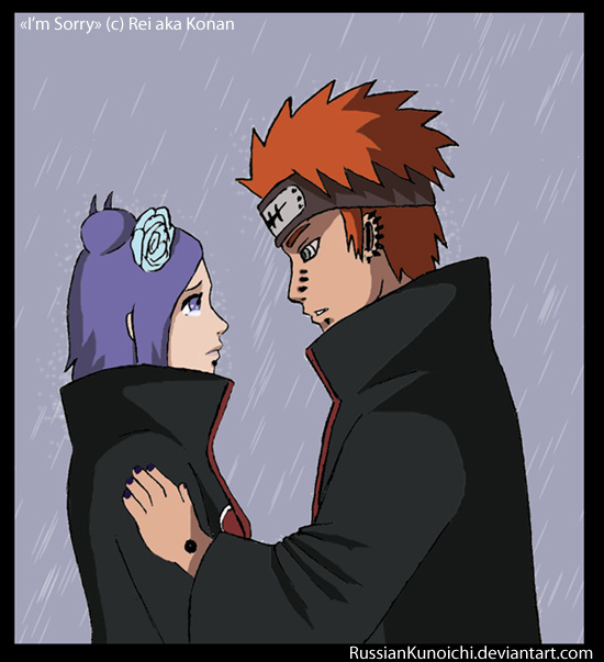 Pein vs. Konan 